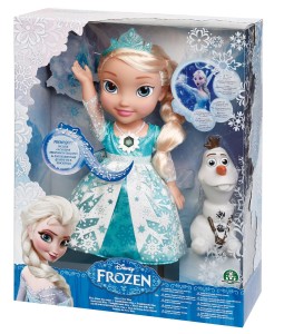 giocattoli di Frozen Elsa luce delle nevi